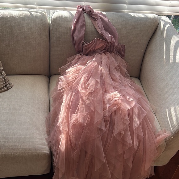 AKIRA Tulle Maxi Halter Dress - Brand New in Medium - Picture 3 of 10